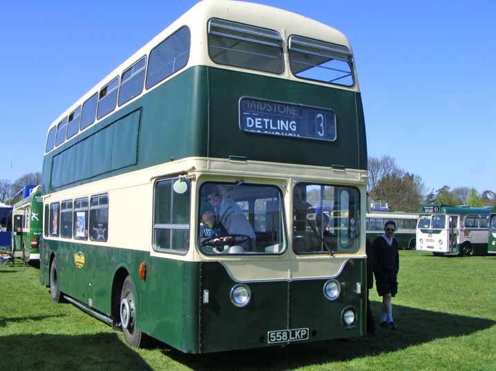 Maidstone & District Leyland Atlantean Weymann DH558